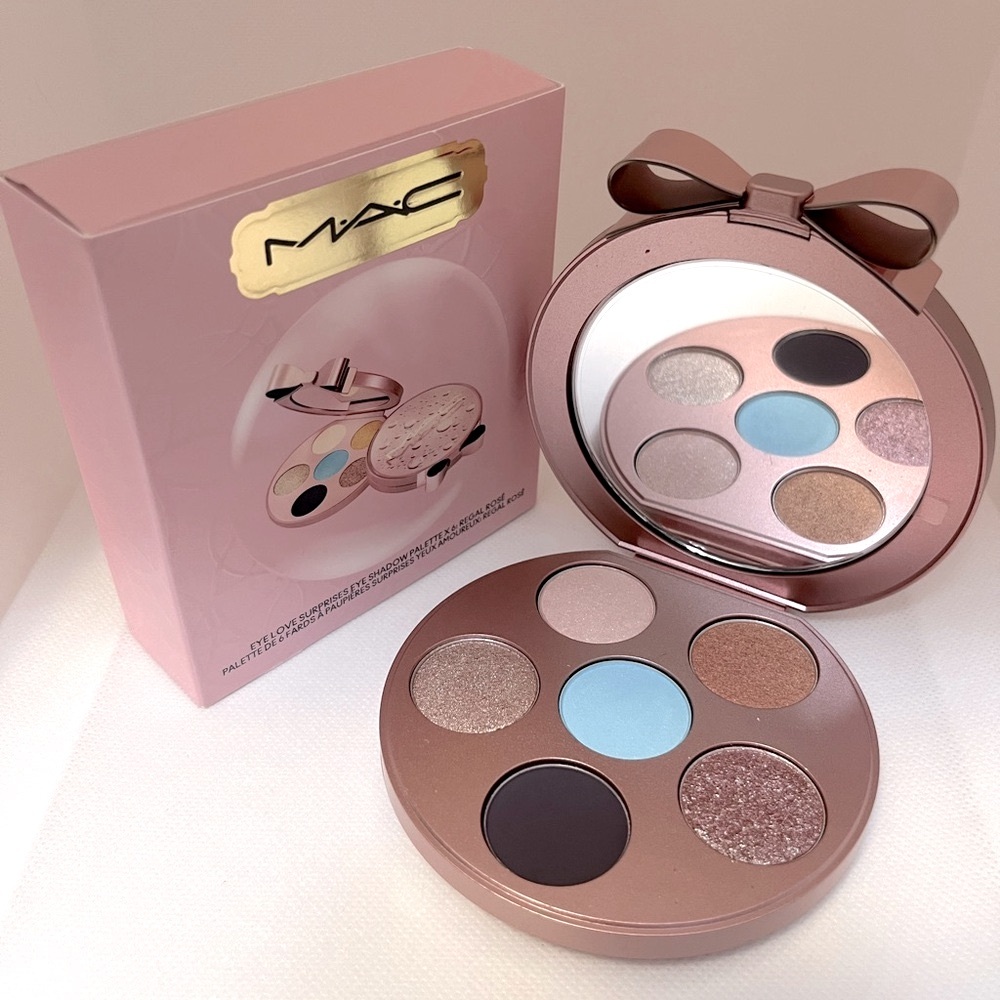 Last 2! New EYE LOVE SURPRISES EYE SHADOW PALETTE X 6: REGAL ROSÉ